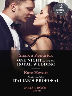 cover image of One Night Before the Royal Wedding / Pride & the Italian's Proposal